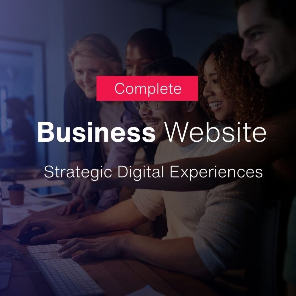 complete business website