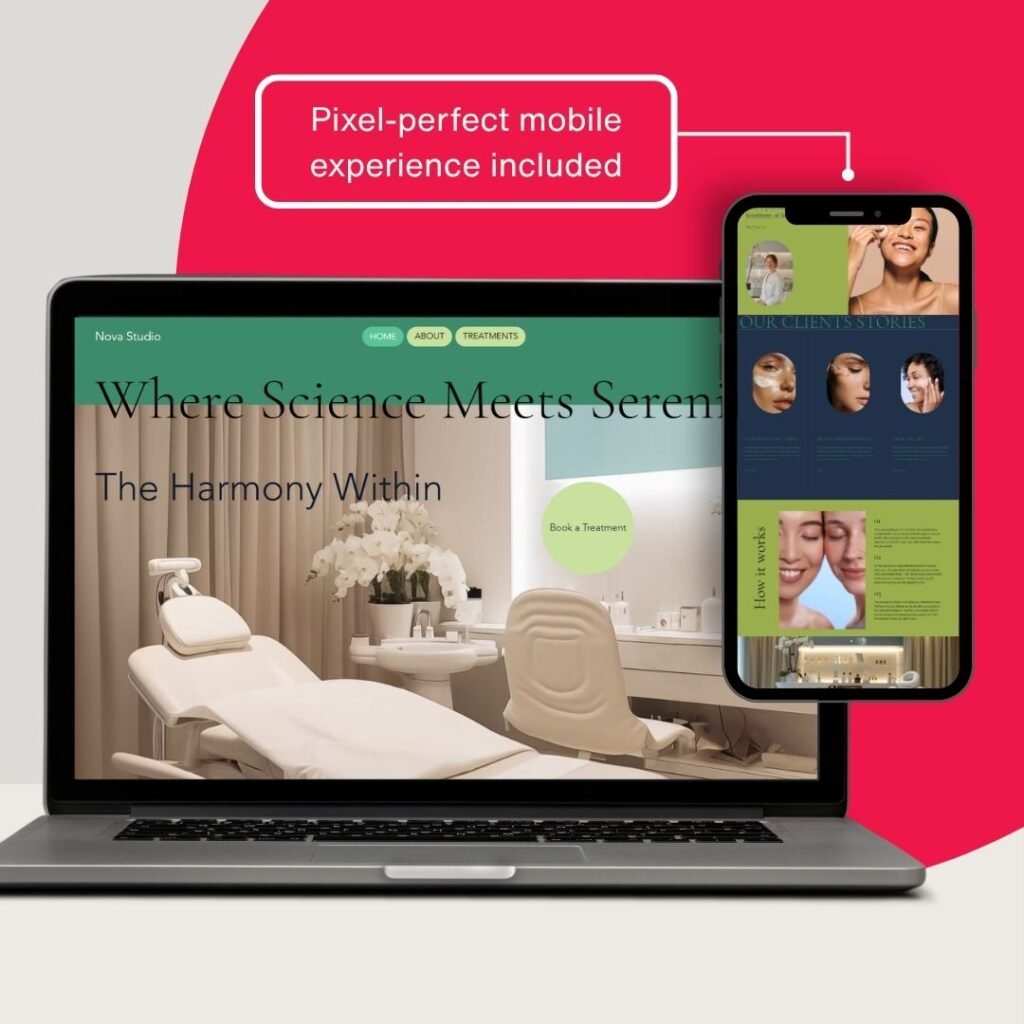 complete business website