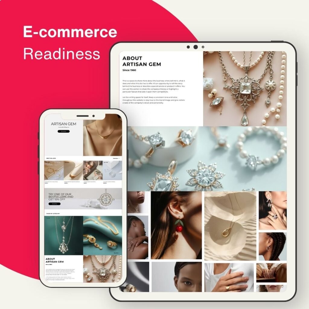 complete business website