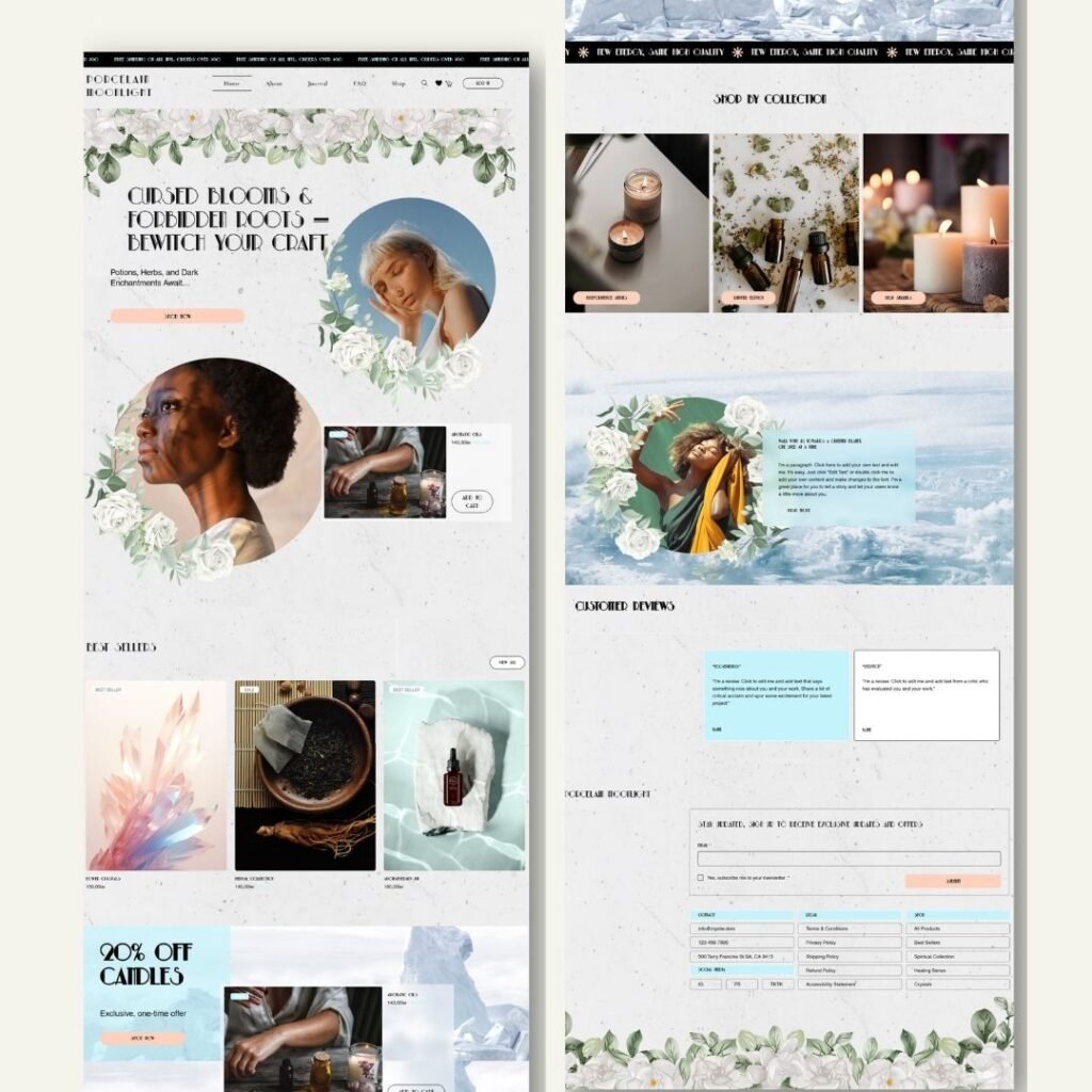 complete business website