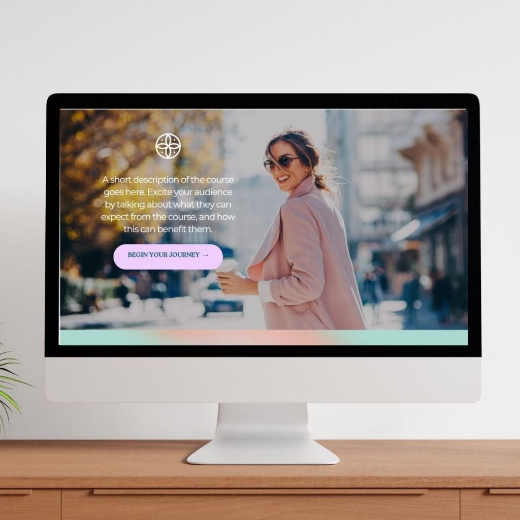 professional landing page