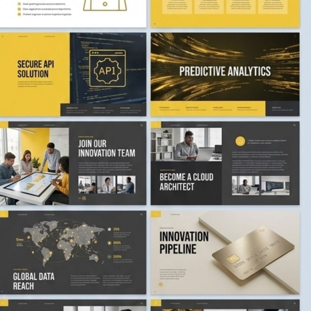 Graphic Design & Collateral the investor pitch deck